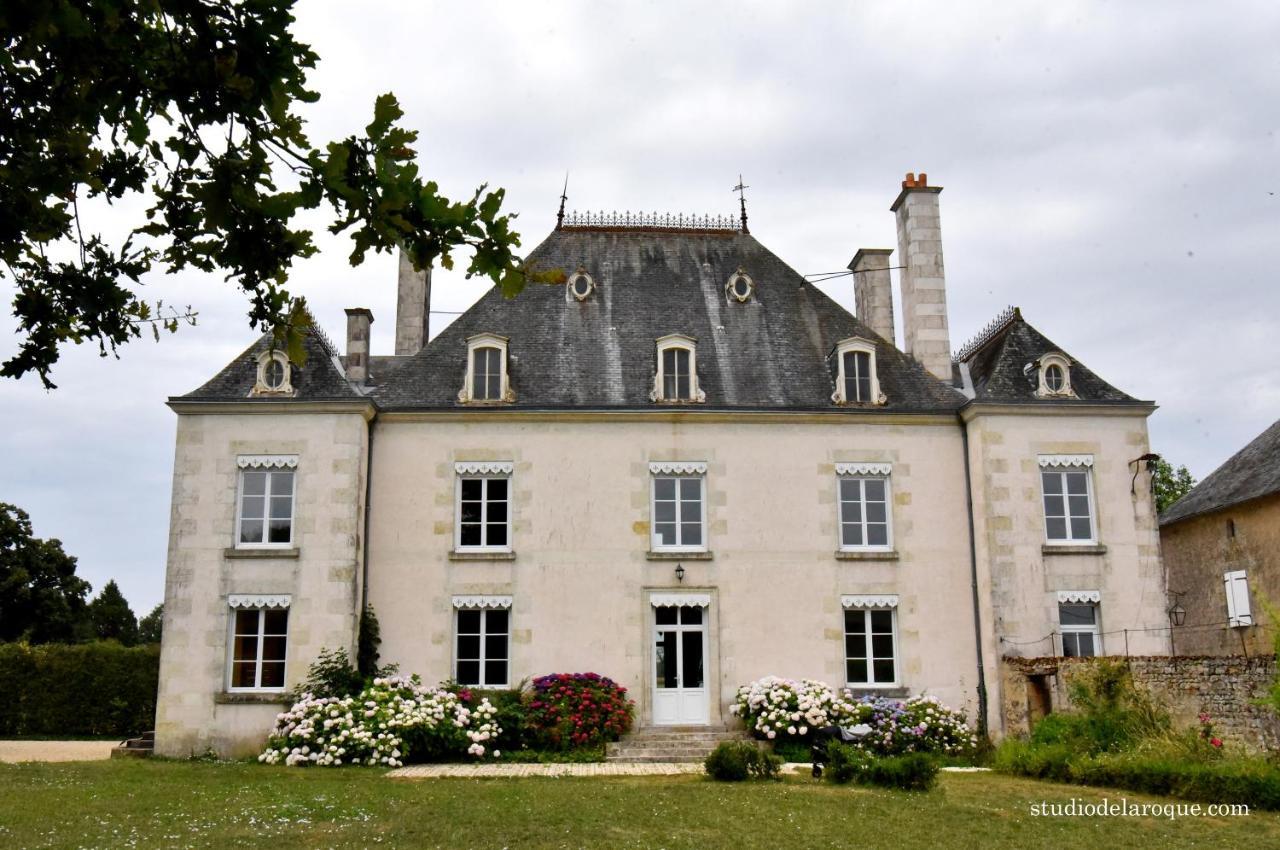 Bed and Breakfast Domaine De La Briouse Sanxay Exterior foto