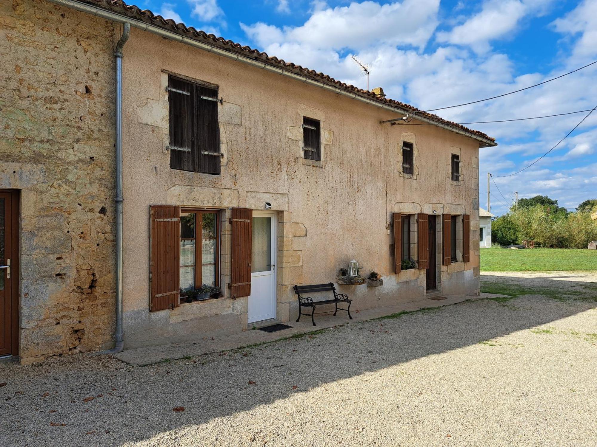 Bed and Breakfast Domaine De La Briouse Sanxay Exterior foto